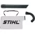 STIHL Készlet - lombszívó szecskavágóvá alakításához