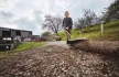 STIHL KB-KM seprőkefe adapter pajzzsal