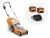 STIHL RMA 235.1 (EU2) Akkumulátoros fűnyíró (akkumulátorral és töltővel)