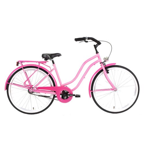 KOLIKEN Cruiser női, ciklámen, 26"