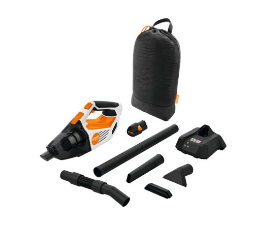 STIHL SEA 20.0 SET Akkumulátoros kézi porszívó 1db AS 2 akkumulátorral és 1db AL 1 töltővel